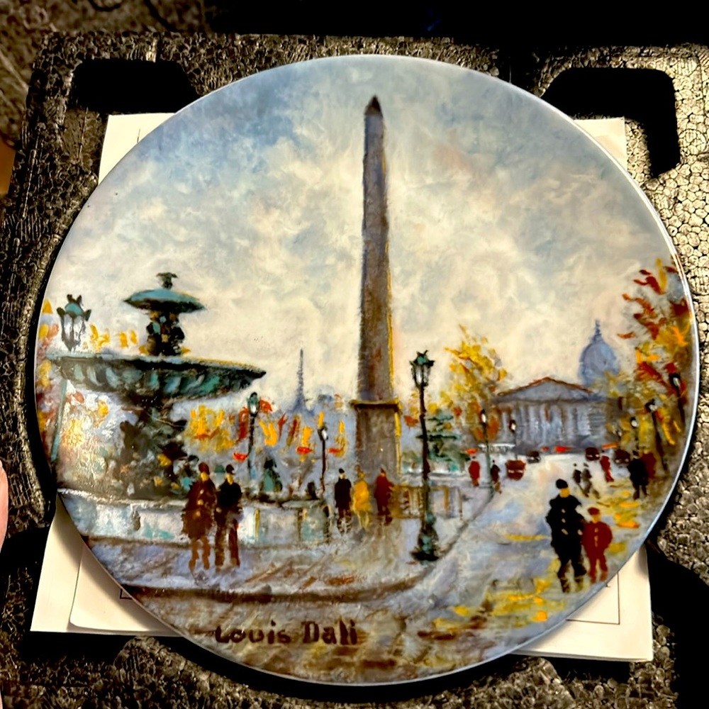 Set of collector plates. Henri D Arceau L